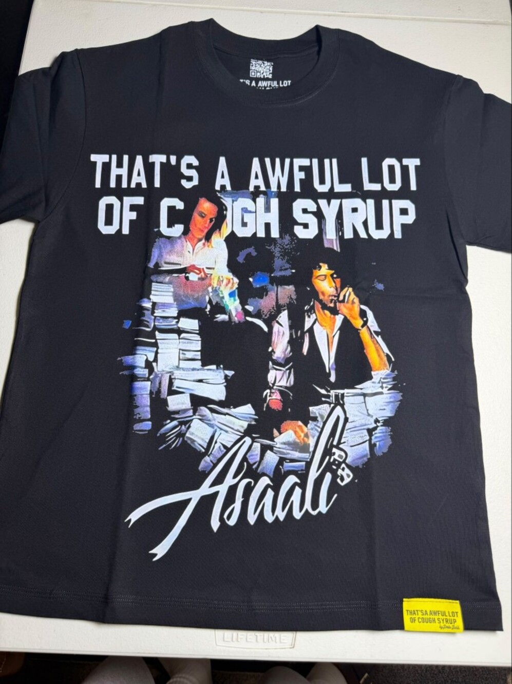 Thats A Awful Lot Of Cough Syrup T Shirt Mens XXXL
